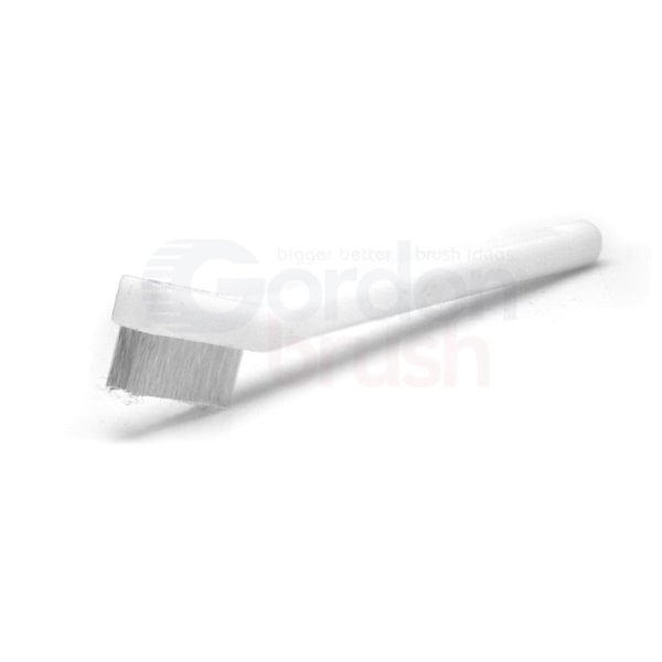 3 x 11 Row 0.012 Stiff Nylon Bristle and Acetal Handle Brush, PK12